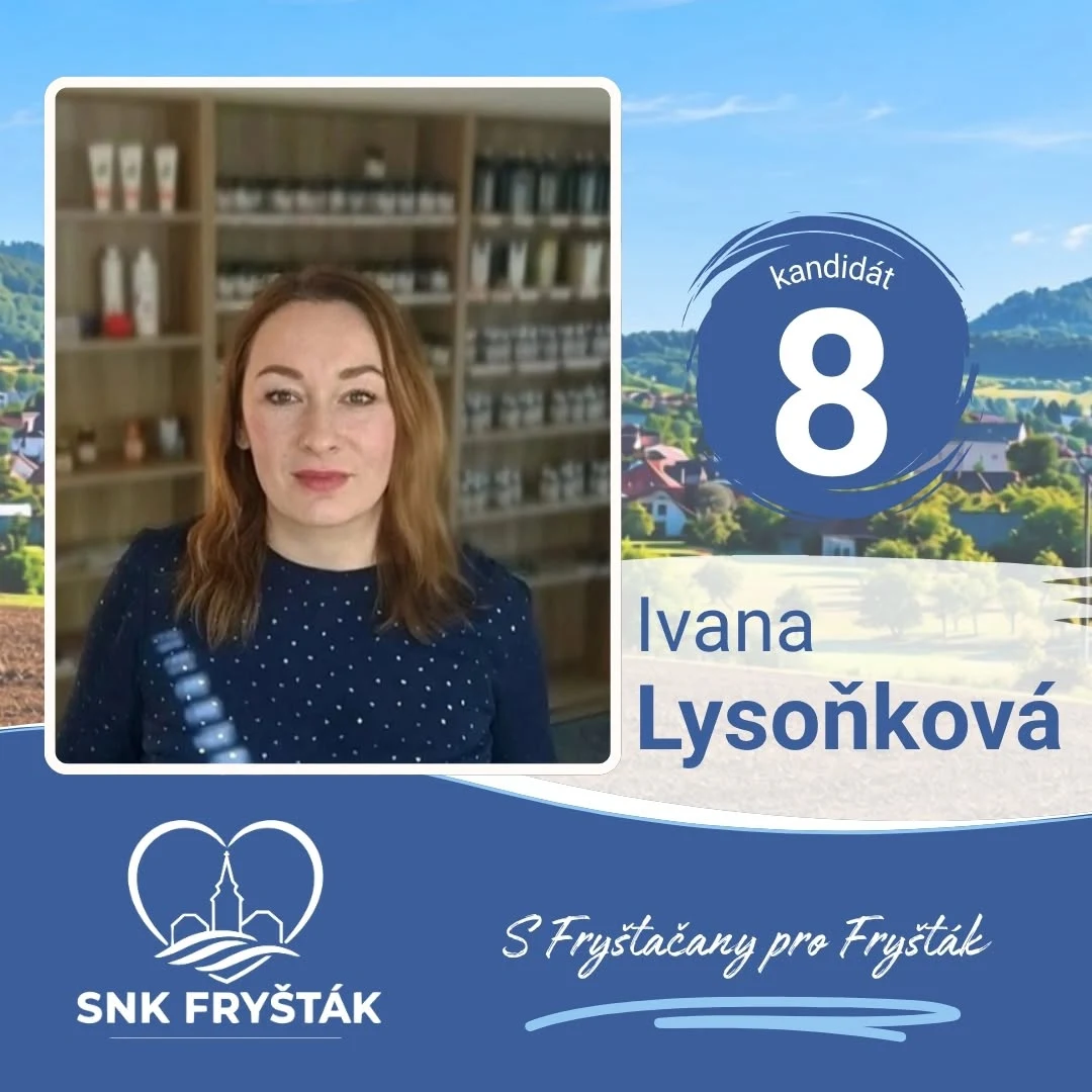 Ivana Lysoňková na kandidátské fotografii